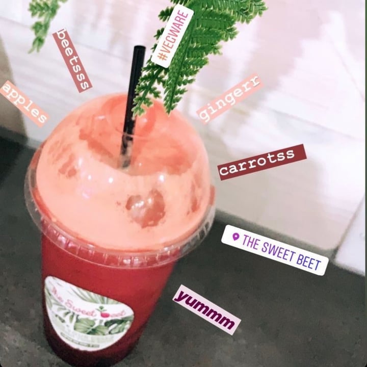 photo of The Sweet Beet Detoxify Raw Juice shared by @kayyyyysh on  04 Aug 2021 - review