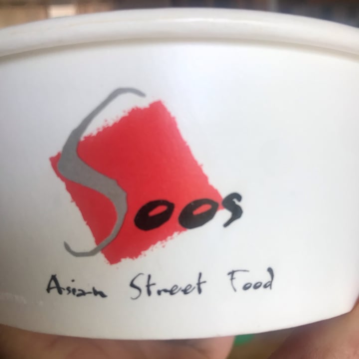 photo of Soos Asian Street Food vegan soup shared by @marinalbravo on  12 May 2022 - review