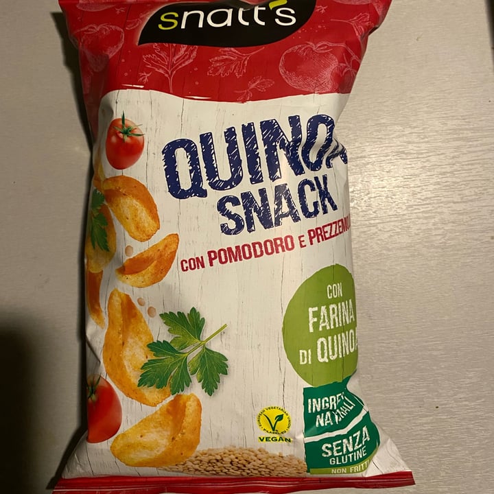 photo of snatt’s Quinoa Snack Pomodoro E Prezzemolo shared by @alicelovestheanimals on  20 Dec 2021 - review