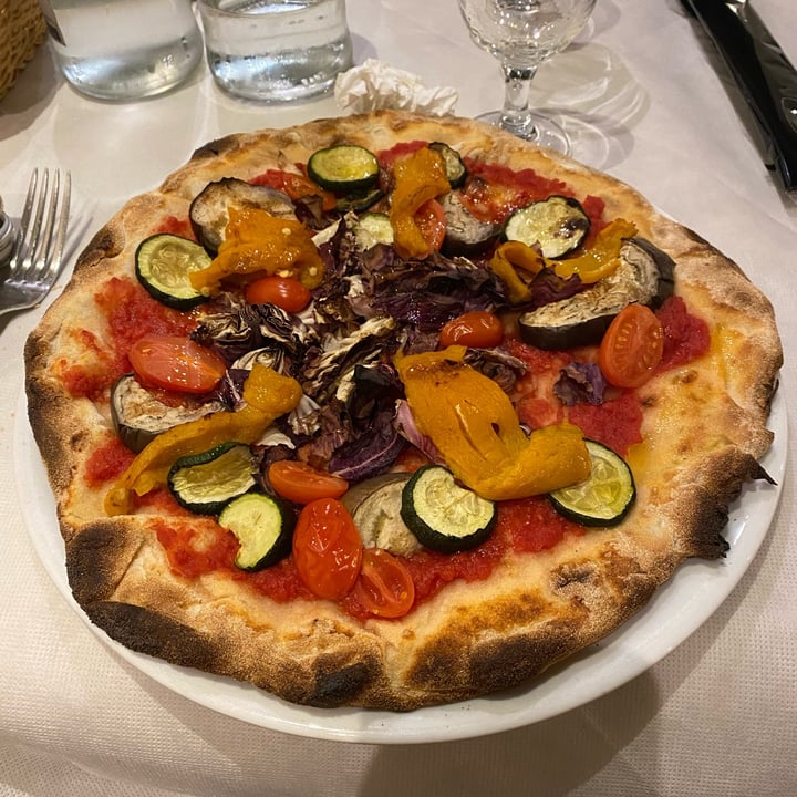 photo of Ristorante Masseria pizza con le verdure shared by @baraldisveva on  06 Apr 2022 - review