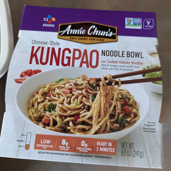 photo of Annie Chun's Kung Pao Noodle Bowl shared by @kornclown7 on  28 Apr 2022 - review