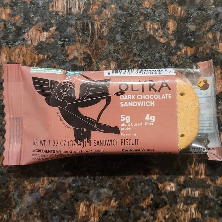 photo of Olyra Dark chocolate sandwich shared by @yourfriendjen on  30 Dec 2021 - review