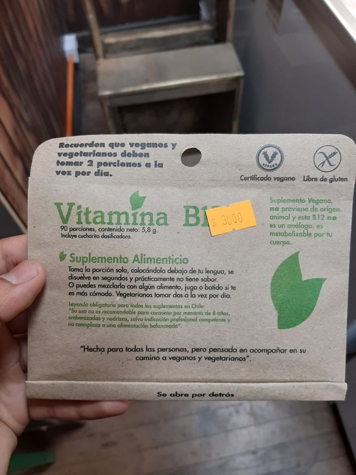 photo of Dulzura natural Vitamina B12 shared by @alets on  27 Jan 2020 - review