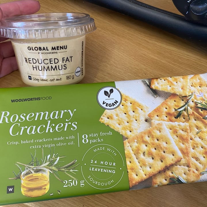 photo of Woolworths Food Rosemary Crackers shared by @bianca1701 on  28 Feb 2021 - review