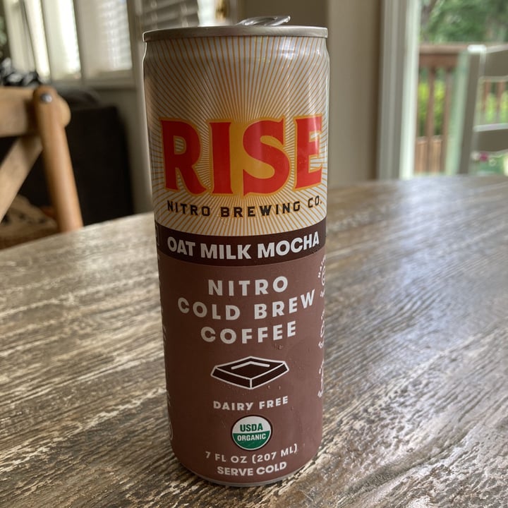 review photo of Rise Nitro Brewing Co. Oat Milk Mocha Nitro Cold Brew Coffee shared by @furleyjiffy on 10 Jun 2021 - review