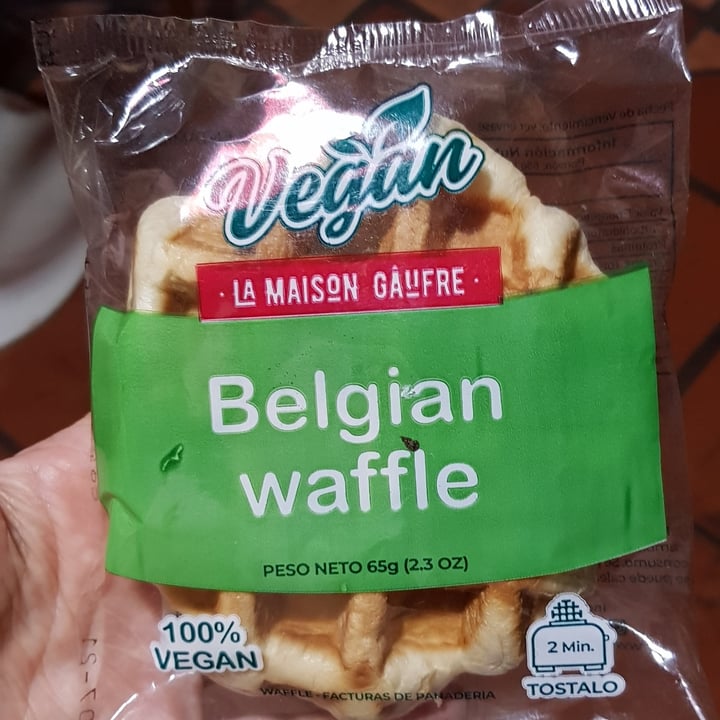 photo of La Maison Gáufre Belgian Waffle Vegan shared by @ines1989 on  28 Mar 2021 - review