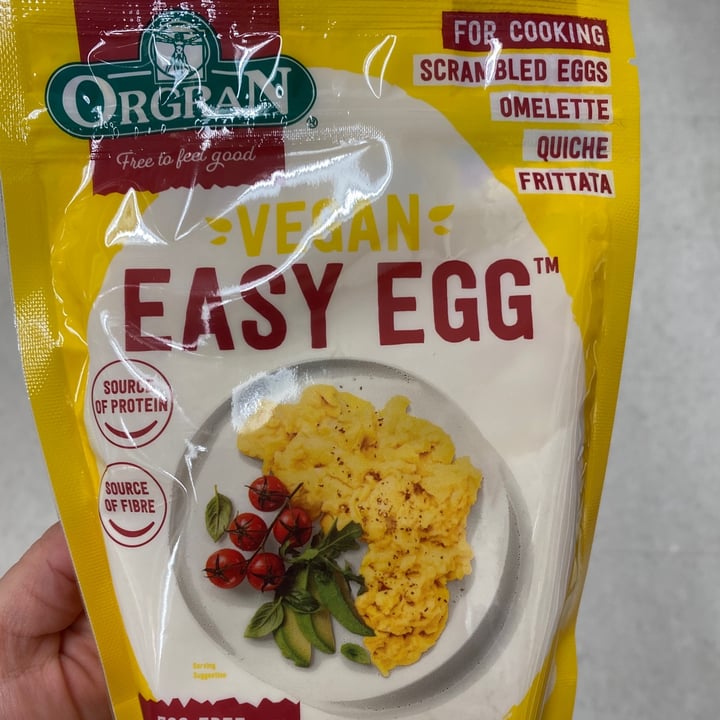 photo of Orgran Vegan Easy Egg shared by @anacacarolina on  09 Jun 2022 - review