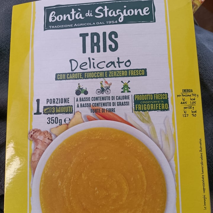 photo of Bontà di stagione Tris delicato con carote, finocchi e zenzero shared by @marcela97 on  16 Apr 2022 - review