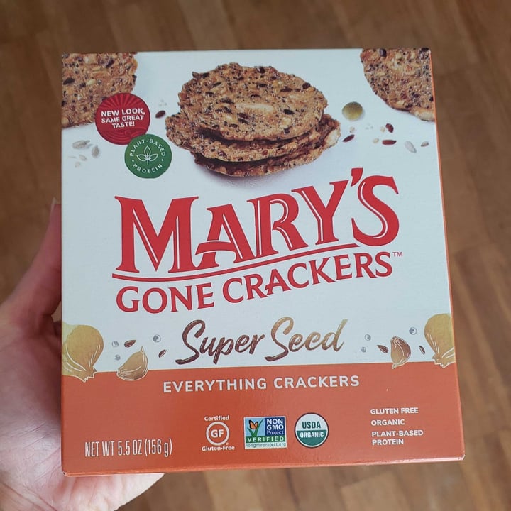 review photo of Mary's Gone Crackers Super Seed Everything Crackers shared by @kaylas on 13 Mar 2022 - review