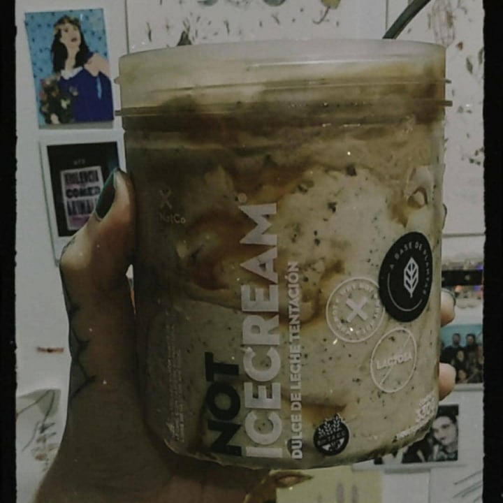 photo of NotCo Not Icecream Dulce de Leche Tentación shared by @natalencio on  11 Nov 2020 - review