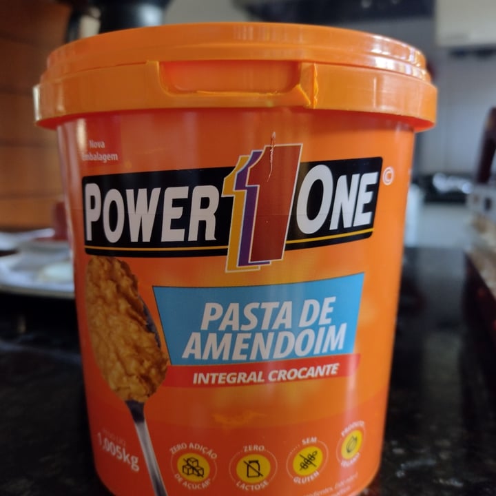 review photo of Power1one Pasta de amendoim integral crocante shared by @cristinelc on 30 Apr 2022 - review