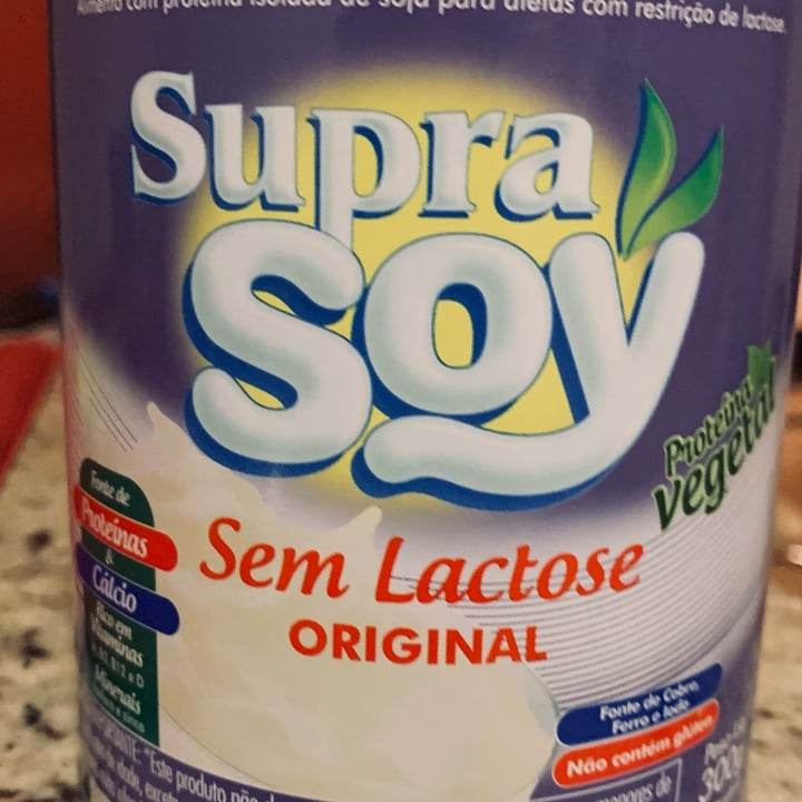 photo of Supra Soy Leite Vegetal shared by @doraisabel on  22 Apr 2022 - review