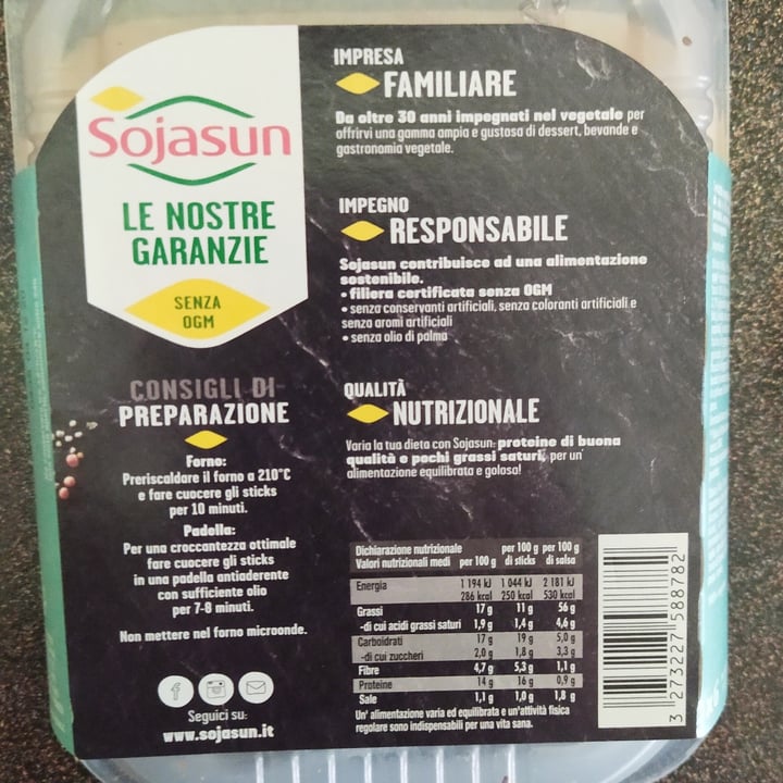 review photo of Sojasun Sticks vegetali ai cereali croccanti shared by @stef77 on 23 Nov 2020 - review