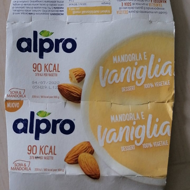 photo of Alpro Alpro Mandorla E Vaniglia shared by @ni95ki18 on  06 Jun 2022 - review