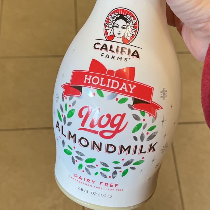 photo of Califia Farms Holiday Nog shared by @wish on  27 Nov 2021 - review