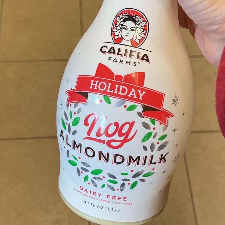 review photo of Califia Farms Holiday Nog shared by @wish on 27 Nov 2021 - review