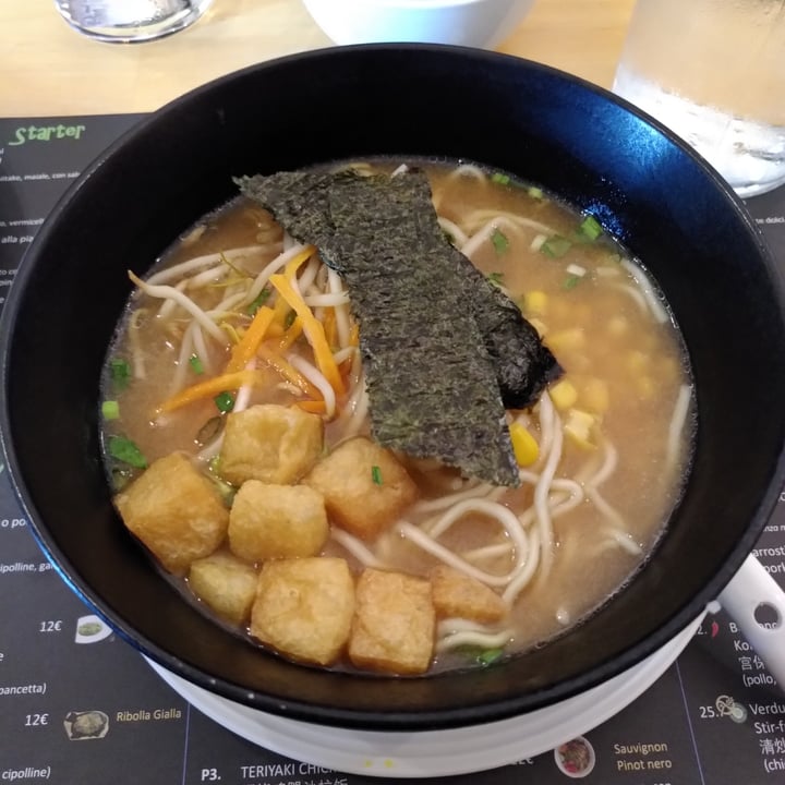 photo of FirenZEN Noodle Bar 上海面馆 Ramen Vegetariano (Without Egg!) shared by @maffi1810 on  20 Aug 2022 - review