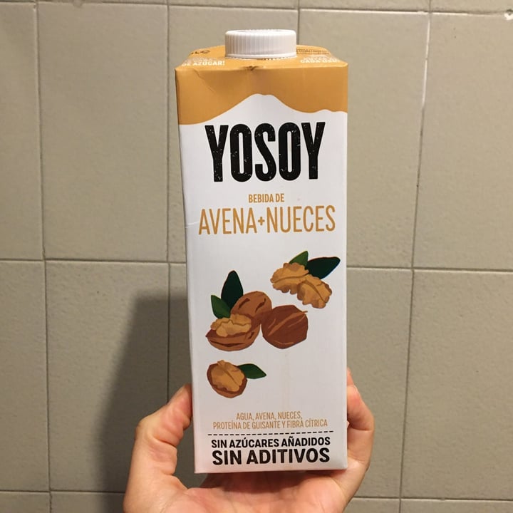 photo of Yosoy bebida avena+nueces shared by @saracoe on  05 Nov 2022 - review