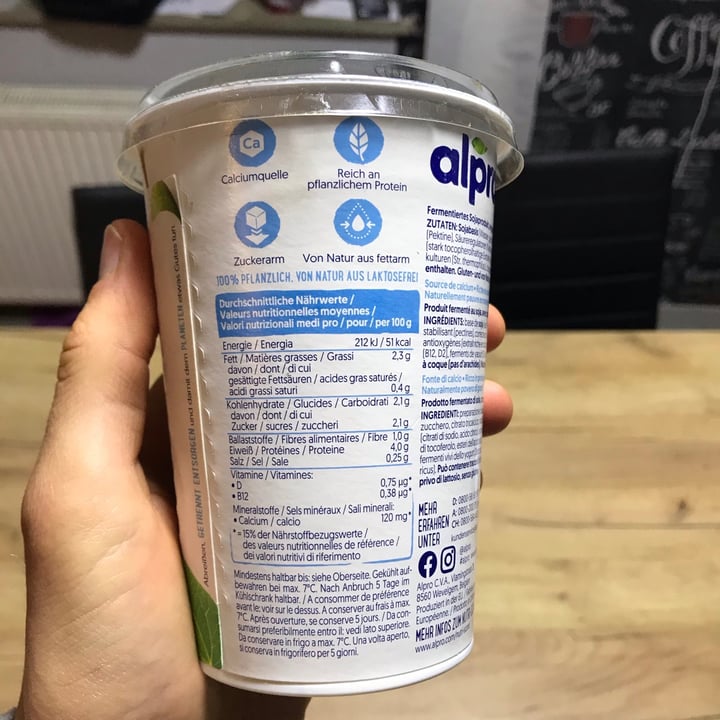photo of Alpro Joghurt Natur shared by @david- on  25 Mar 2021 - review