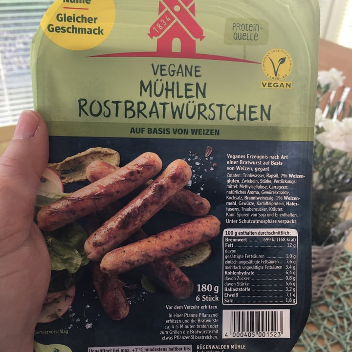 review photo of Rügenwalder Mühle Mühlen Rostbratwürstchen shared by @egregora on 22 May 2022 - review