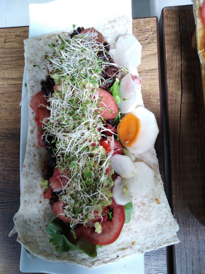 photo of Samadhi Veggie Food Taco chorizo vegano shared by @eduardovegan on  11 Jan 2020 - review