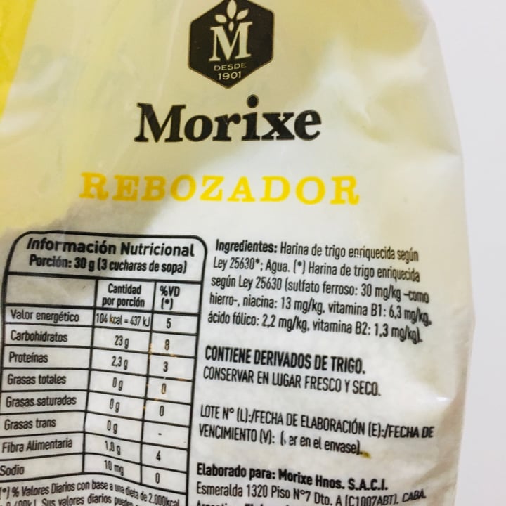 photo of Morixe Rebozador shared by @sofiporti on  31 Oct 2020 - review