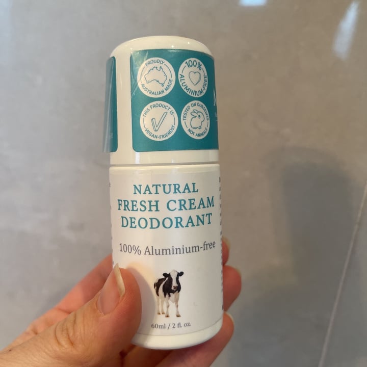 review photo of Moogoo Natural Fresh Cream Deodorant shared by @delilahlua on 03 Jun 2021 - review