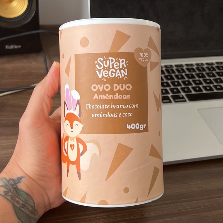 review photo of Super Vegan Ovo Duo Amêndoas shared by @vegetarirango on 26 May 2022 - review