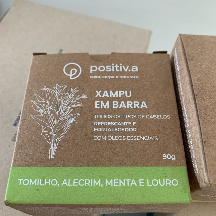 photo of Positiv.a Xampu em barra shared by @natgardin on  23 Jun 2022 - review