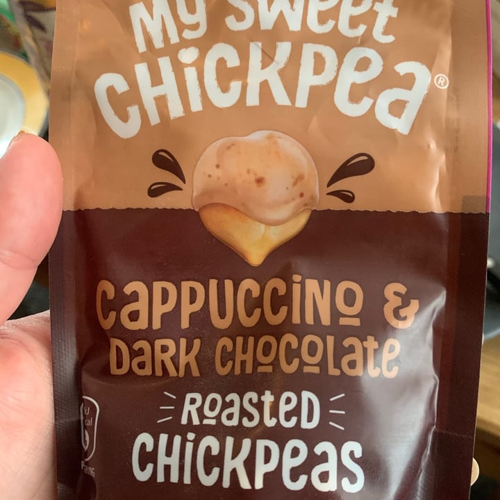 review photo of My Sweet Chickpea Cappuccino AND Dark chocolate roasted Chickpeas shared by @eilidh666 on 01 Jul 2021 - review