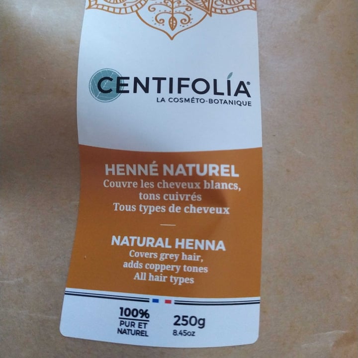 photo of Centifolía Natural Henna shared by @luciarussx on  31 Mar 2021 - review