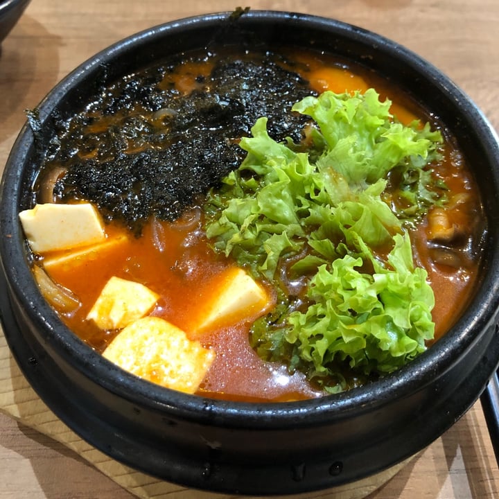 photo of Saute-San Kimchi Jjigae Cellophane shared by @plantingggg on  18 Jan 2021 - review