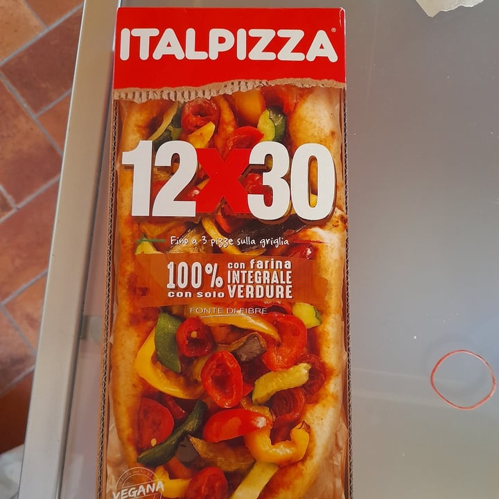 photo of Italpizza pizza con farina integrale e verdure shared by @kemmy on  18 Aug 2022 - review