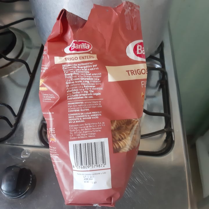 review photo of Barilla Pasta trigo entero fusilli shared by @brendalisette on 01 Mar 2022 - review