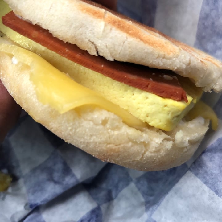 photo of Wild Trails Coffee Breakfast Sandwich shared by @vegansaur on  11 Jan 2021 - review
