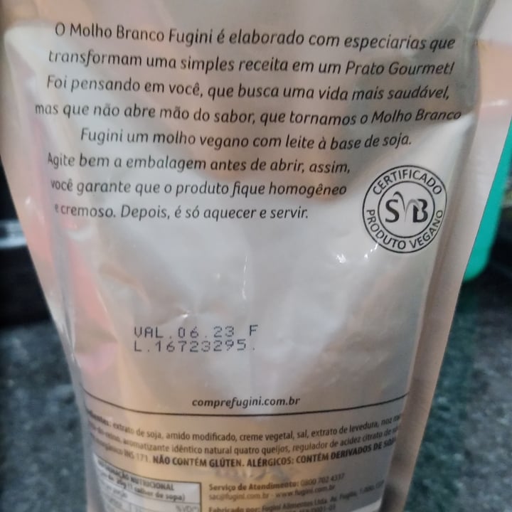 review photo of Fugini Molho Branco Fugini shared by @bianaomi on 24 Oct 2022 - review