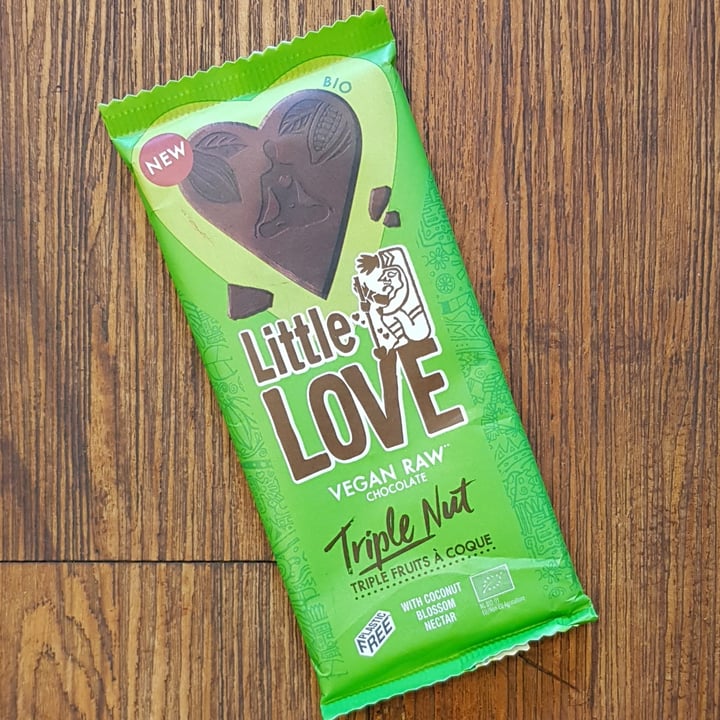photo of Little Love Raw Chocolate Triple Nut shared by @vanpanda on  15 Apr 2021 - review