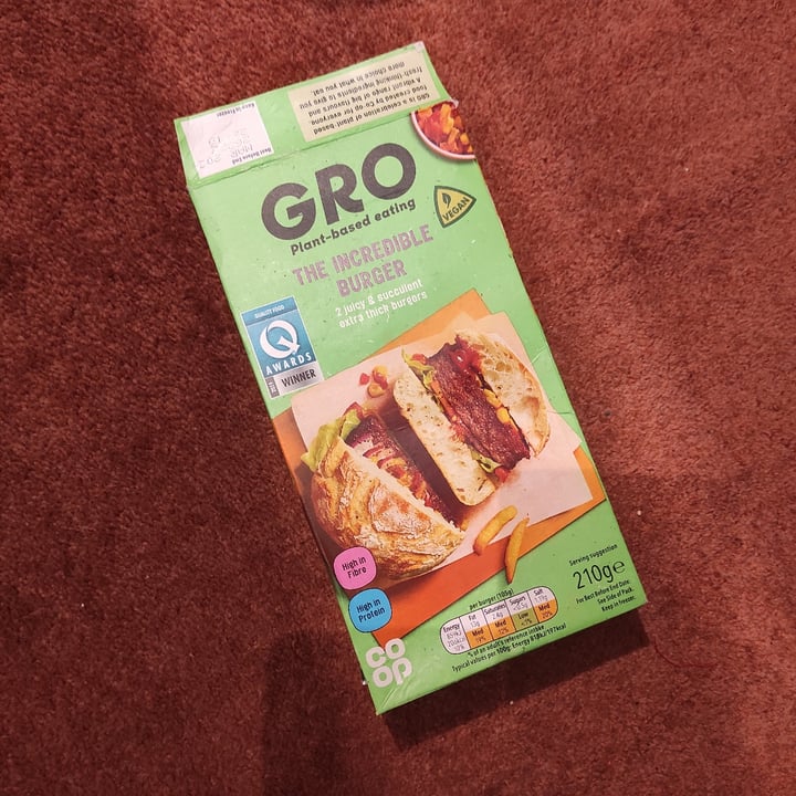review photo of GRO The Incredible Burger shared by @cecimc on 09 Nov 2022 - review