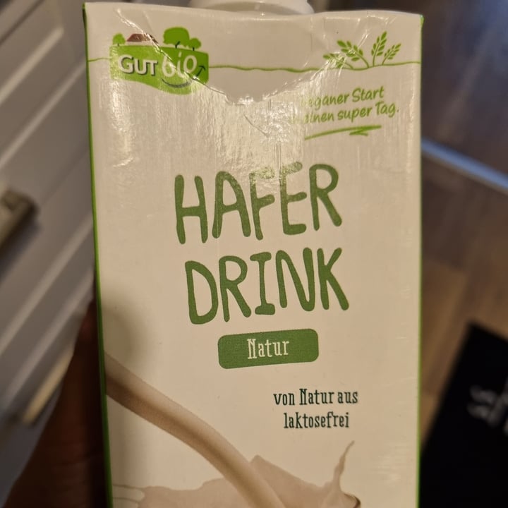 photo of GutBio Hafer Drink Natur shared by @mimima85 on  21 Aug 2021 - review