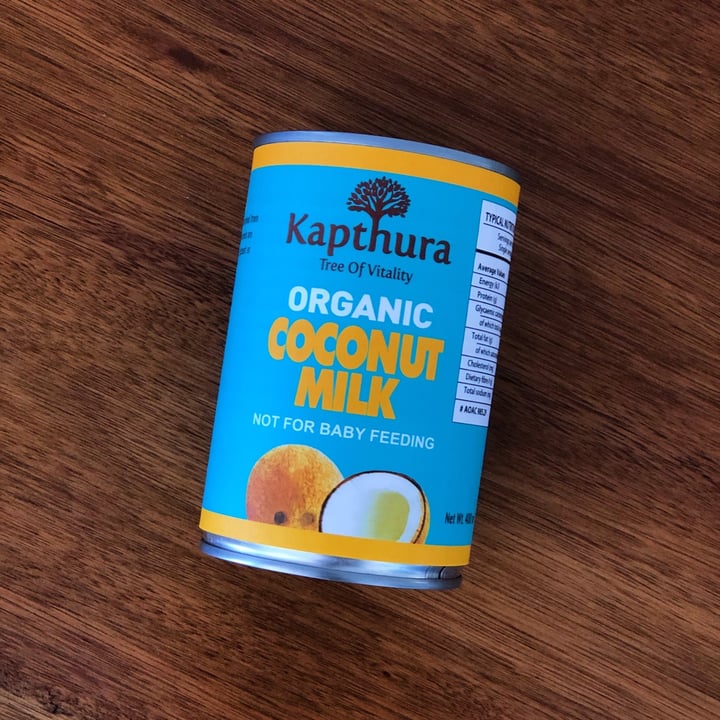 photo of Kapthura Organic Coconut Milk shared by @narrylikes on  10 May 2020 - review