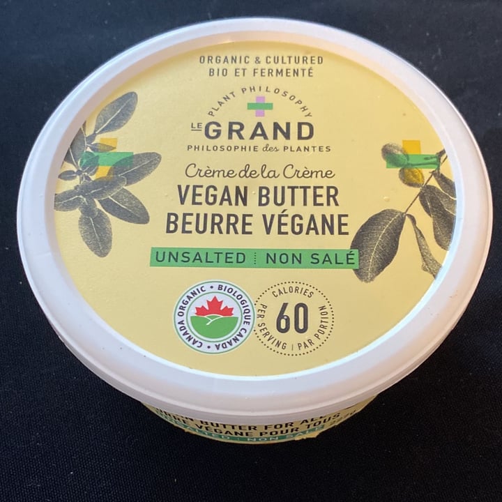 photo of Le Grand Vegan butter shared by @mp-et-dejeuner on  25 Jan 2022 - review