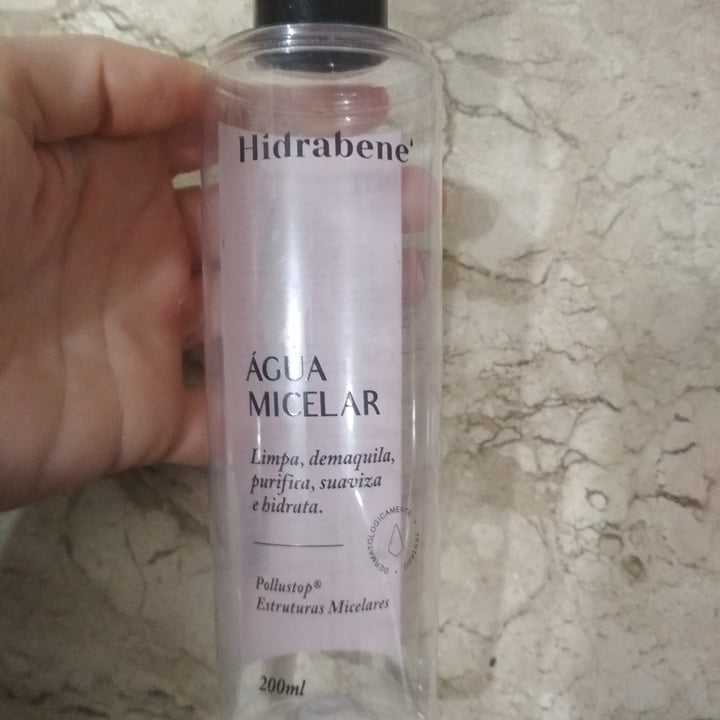 photo of Hidrabene Água micelar shared by @lucorrea on  06 Jul 2021 - review