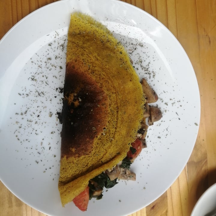 photo of Pure Café Chickpea Omelette shared by @zoezurnamer on  01 Dec 2020 - review