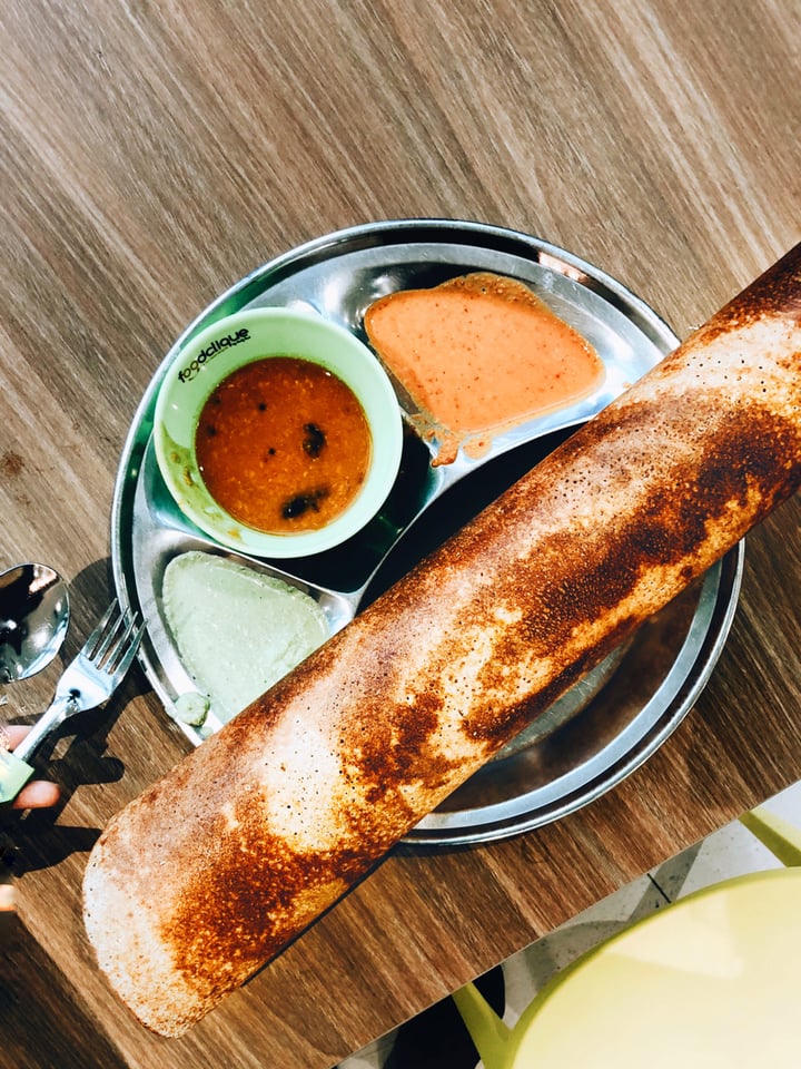 photo of Flavours @ UTown (Foodclique) Paper Thosai shared by @consciouscookieee on  01 Nov 2019 - review