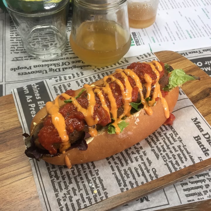 photo of Vegan Streetfood Deli - Obs Vegan Streetfood Hot Dawg shared by @melanie1512 on  23 Sep 2021 - review