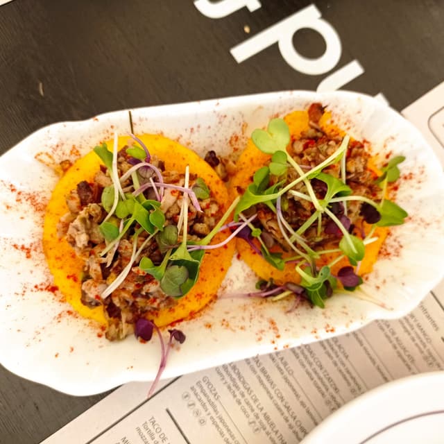 Photo of the dish “Mini Arepas Reina Pepiada”