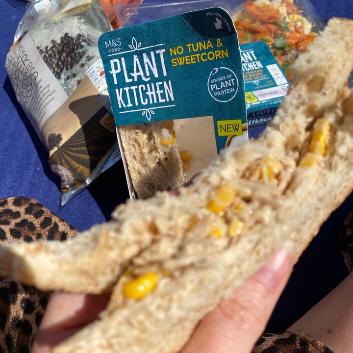 photo of Plant Kitchen (M&S) No Tuna & Sweetcorn shared by @makeupandethics on  13 Jul 2020 - review