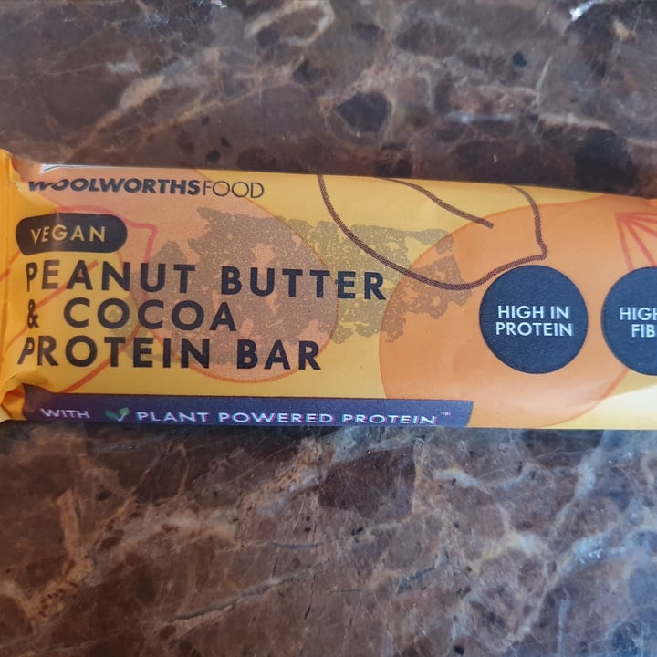 photo of Woolworths Food Peanut Butter & Cocoa Protein Bar shared by @colleenpenny on  10 Aug 2020 - review