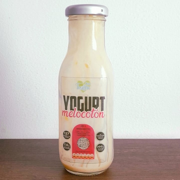 review photo of Toufree Yogurt de soya, sabor melocotón shared by @cameloooo on 20 May 2021 - review