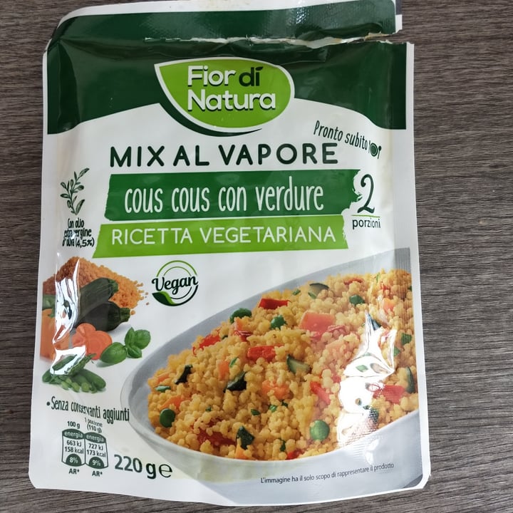 photo of Fior di Natura Cous cous con Verdure shared by @alessandragalli85 on  15 Sep 2022 - review